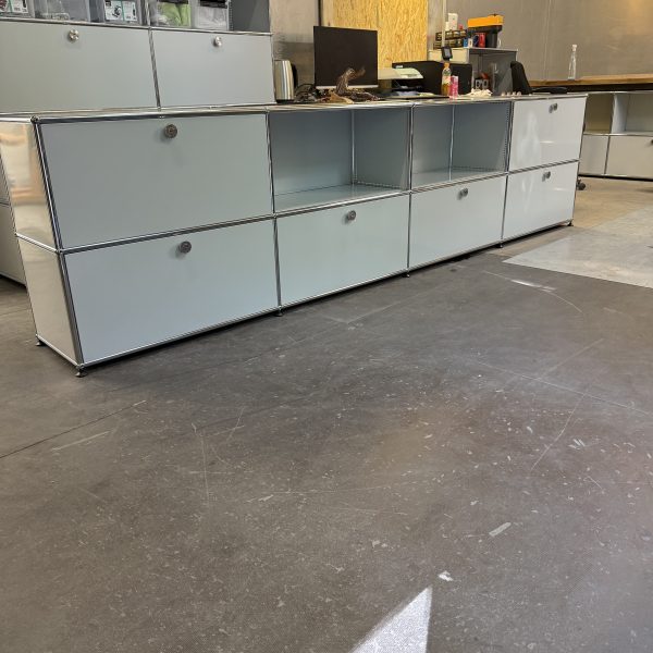 USM Haller Sideboard Lichtgrau 2x4