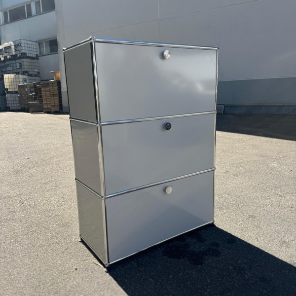 USM Haller Regal 1x3 Lichtgrau Q1