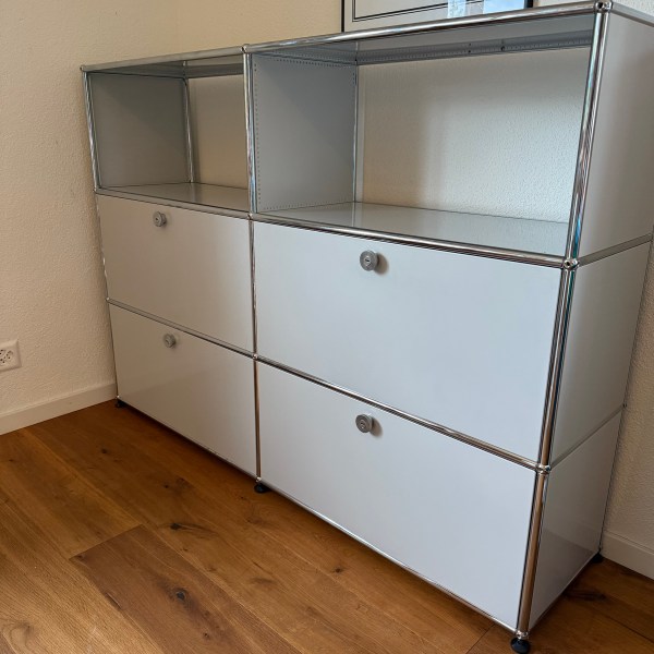 USM Haller Sideboard Lichtgrau 2x3 Inklusive Lieferung