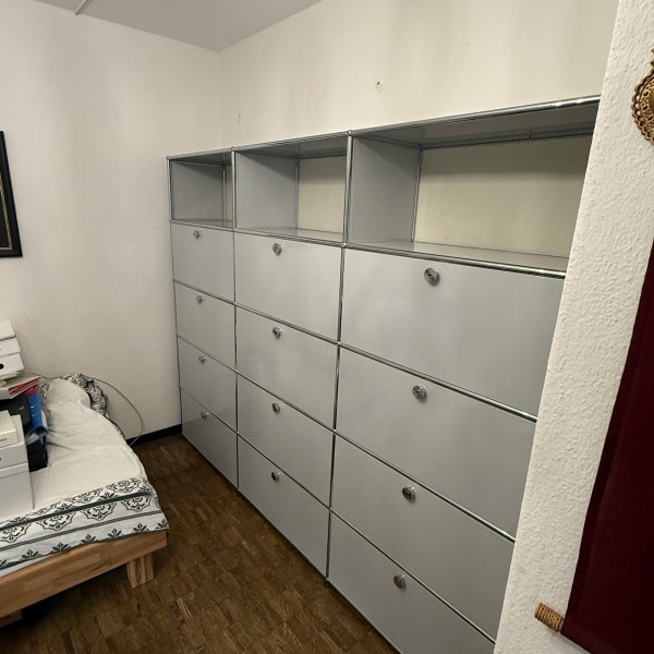 USM Haller Regal 3x5 Lichtgrau Inklusive Lieferung