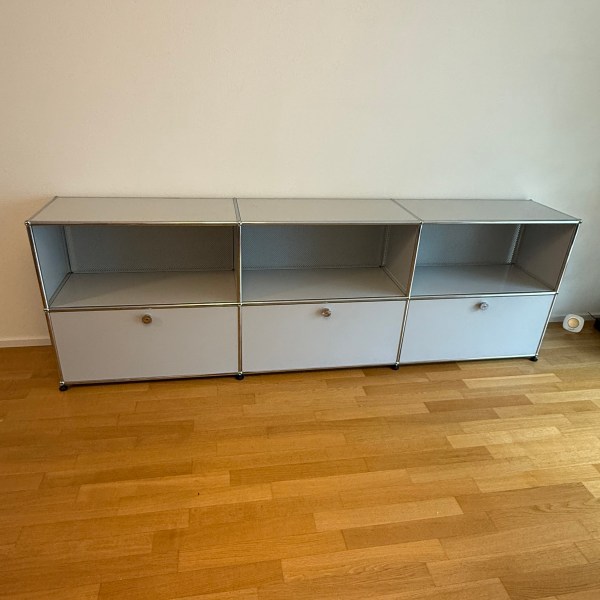 USM Haller Sideboard Lichtgrau 2x3