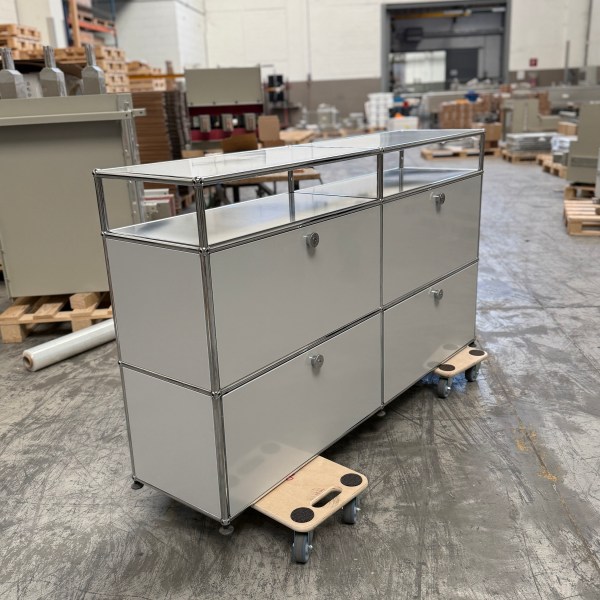 USM Haller Sideboard 2x3 Lichtgrau Inklusive Lieferung