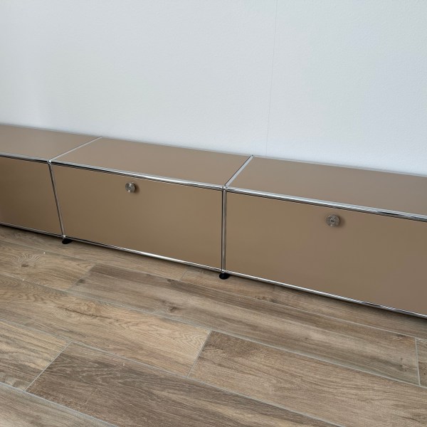 USM Haller Tv Sideboard 3x1 Beige NEU/Q1